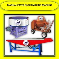 MANUAL PAVER BLOCK MAKING MACHINE