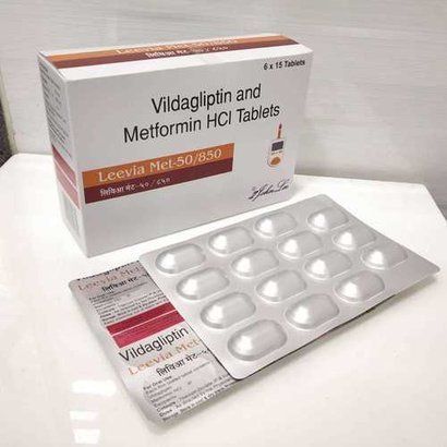 Vildagliptin And Metformin HCL Tablets