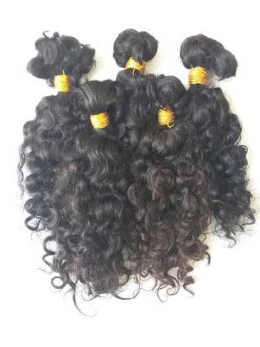 Natural Unprocessed Curly Unstiched Bulk Hair