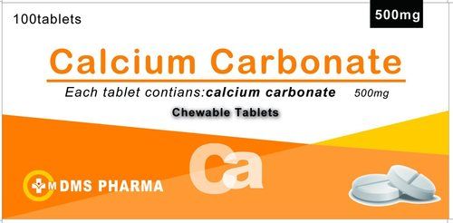 Calcium Carbonate Chewable Tablets Health Supplements