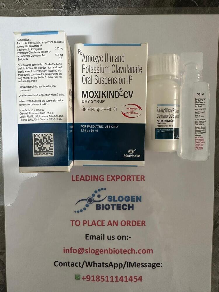 Amoxycillin and Potassium Clavulanate Syrup