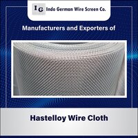 Hastelloy Wire Cloth