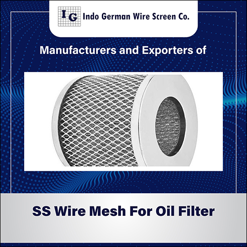 SS Wire Mesh For Oil Filter