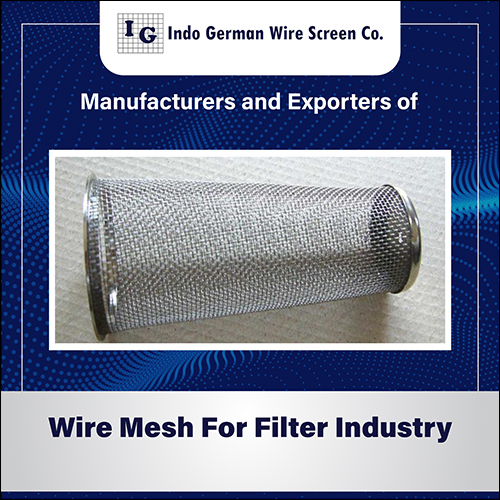 Wire Mesh For Filter Industry