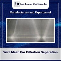 Wire Mesh For Filtration & Separation