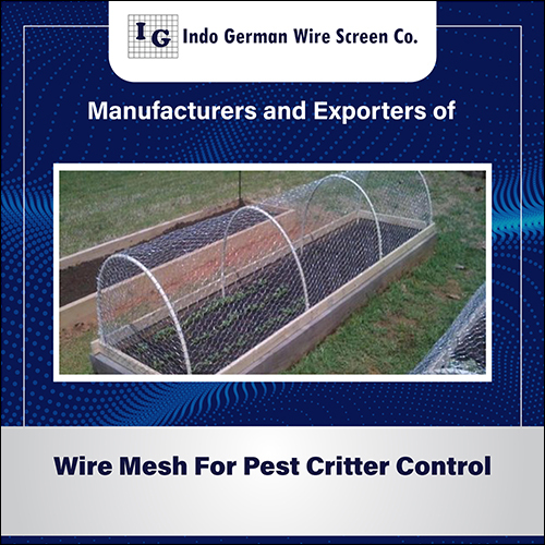 Wire Mesh For Pest And Critter Control