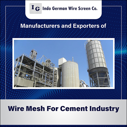 Wire Mesh For Cement Industry