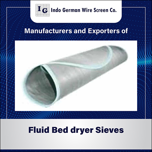 Fluid Bed Dryer Sieves For Pharma