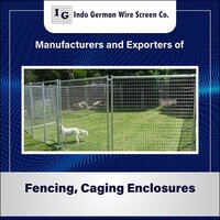 Sliver Fencing Caging And Enclosures