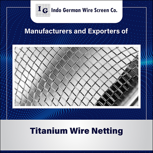 Titanium Wire Netting