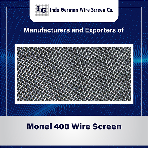 Monel 400 Wire Screen
