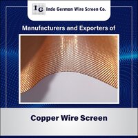 Copper Wire Screen