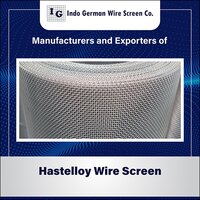 Hastelloy Wire Screen