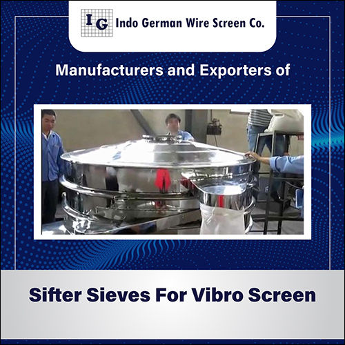 Steel Sifter Sieves For Vibro Screen