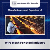 Wire Mesh For Steel Industry