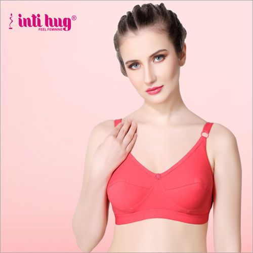 Cotton Blend Full Coverage Non-Padded T-Shirt Bra – Saanvi Clothing Private  Limited