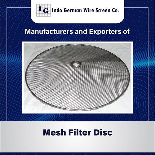 Mesh Filter Disc