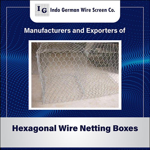 Hexagonal Wire Netting Boxes