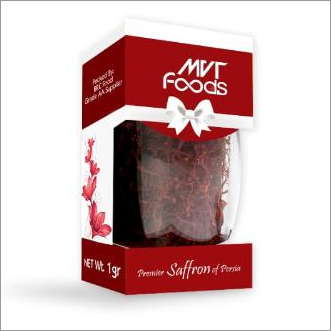 Ribbon Packaging Saffron