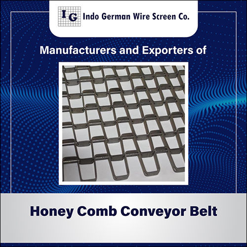 Steel Honey Comb Conveyor Belt