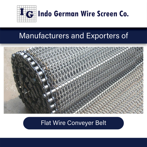 Flat Wire Conveyor Belt