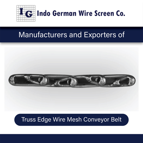 Truss Edge Wire Mesh Conveyor Belt