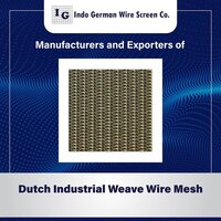 Dutch Industrial Weave Wire Mesh