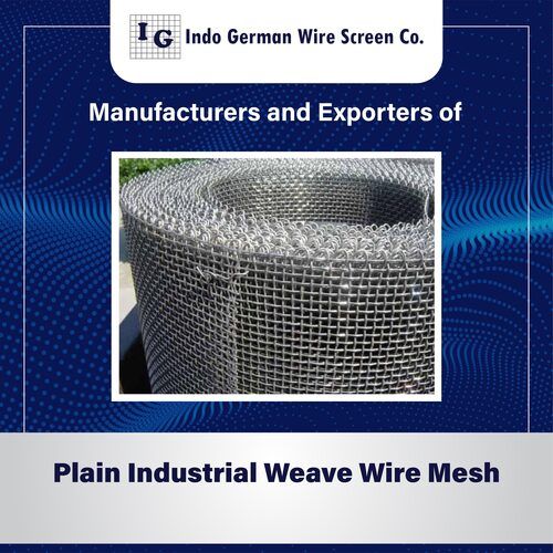 Plain Industrial Weave Wire Mesh