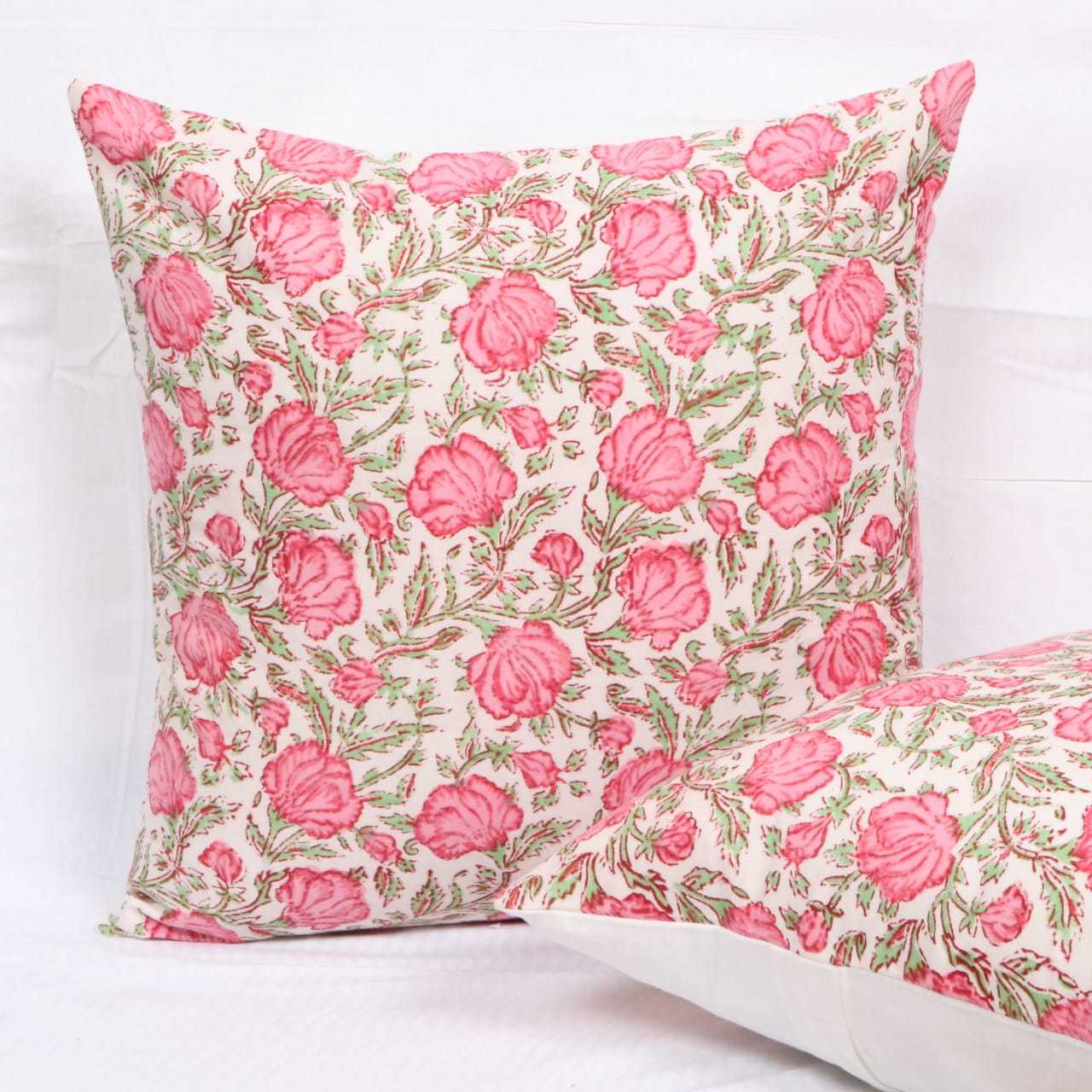 Handmade Printed Cushion Cover