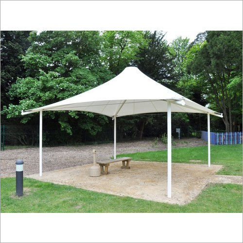 White Gazebo Tensile Structure