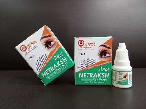 Netraksh Eye Drop 10 Ml Age Group: Suitable For All