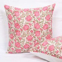 Indian Handmade Printed Cushion Cover