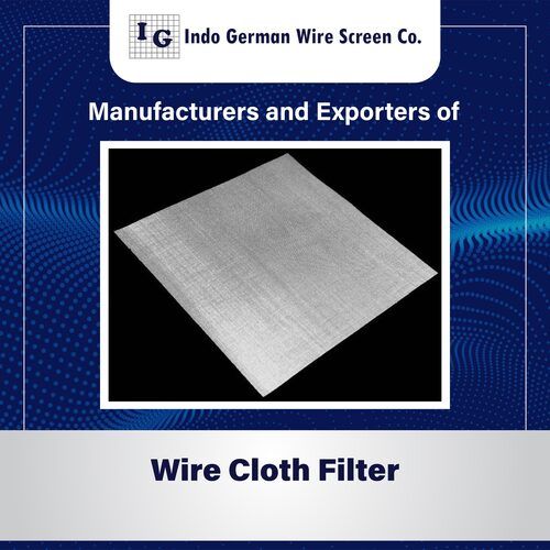 Sliver Wire Cloth Filter