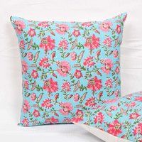 Sanganeri Block Print  Handmade Cushion Cover