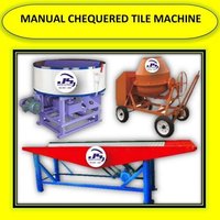 MANUAL CHEQUERED TILE MACHINE