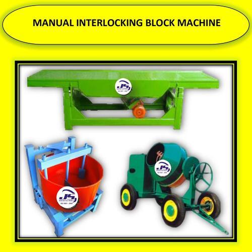 Manual Interlocking Block Machine
