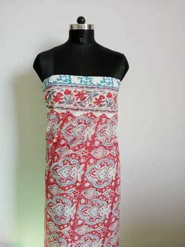 Hand Block Lightweight, Breathable Printed Cotton Sarong