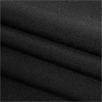 Black Stretch Polyester Suiting Fabric