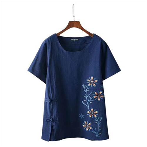 Ladies Flower Print Top