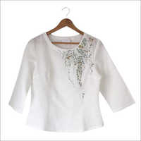 Ladies Crop Blouse Top