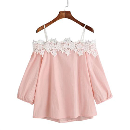 Ladies Woven Lining Cotton Top