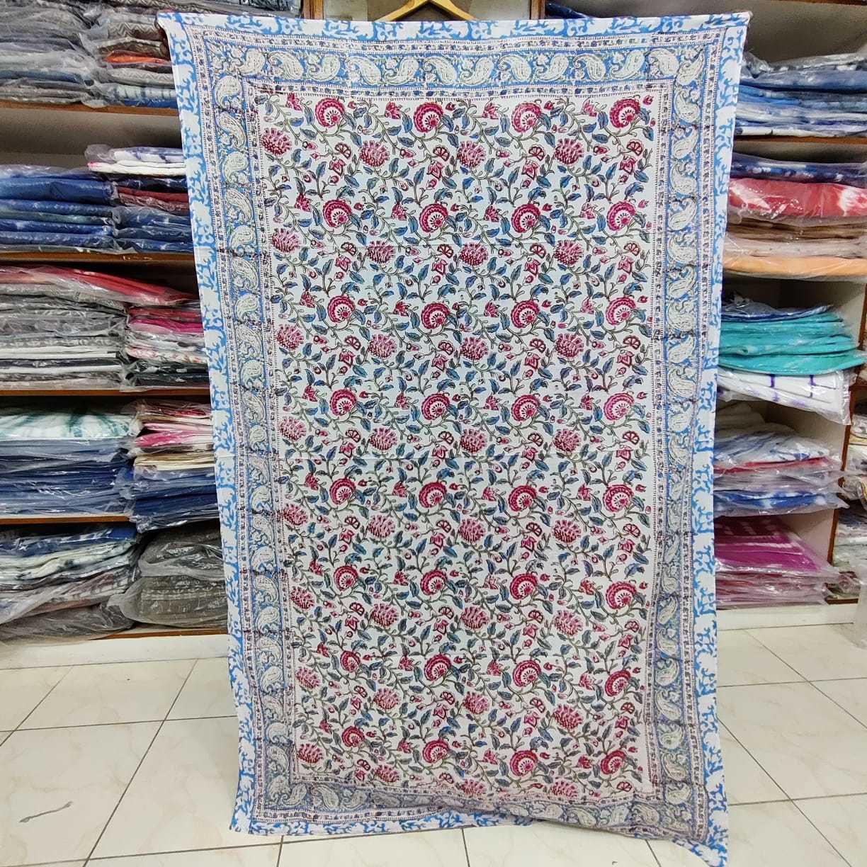 Cotton Block Printed Women  Beach Wear Sarong