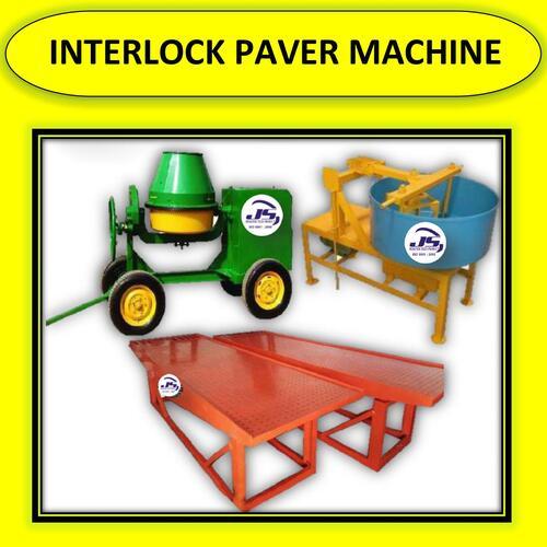 Multicolour Interlocking Paver Machine