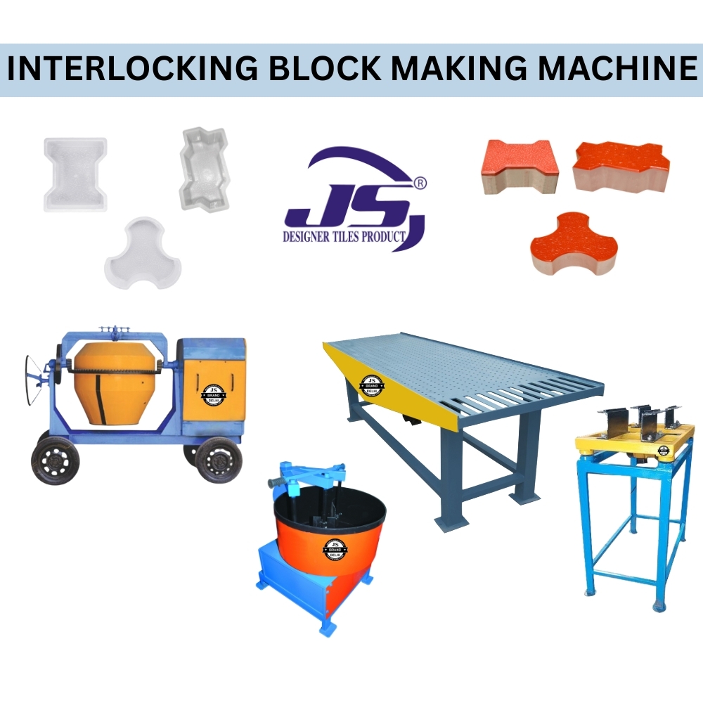 Manual Paver Block Making Machine