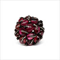 Tourmaline & Diamond Ring - 925 Sterling Silver, Handmade Gemstone Jewelry Size 7 Us, Perfect For Engagements And Anniversaries