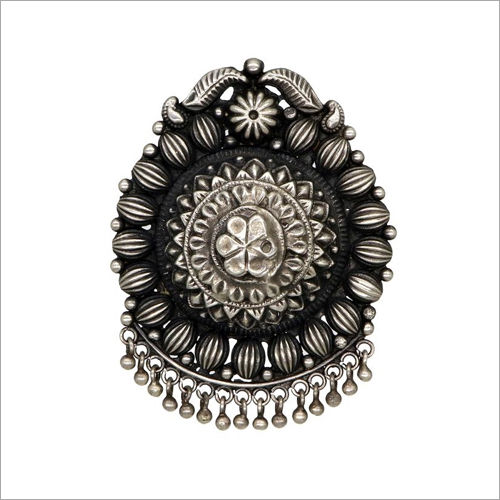 Tribal Pendant 925 Sterling Silver Antique Handmade Pendant Gender: Unisex