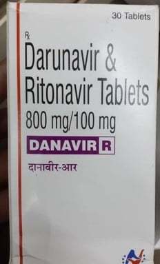 Darunavir & Ritonavir Tablets - 10000 Boxes | Specific Drug, Recommended Dosage as per Instructions, Ideal for Treatment