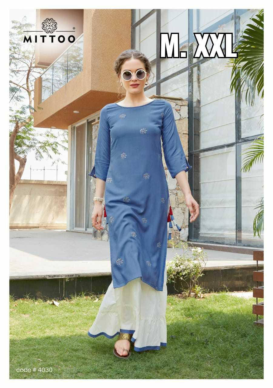 Plain Kurti With Palazzo