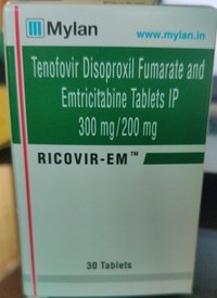 Tenofovir Disoproxil Fumarate And Emtricitabine Tablets