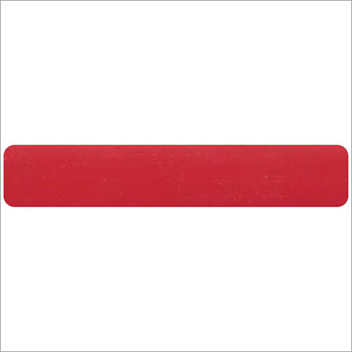 Cardinal Red Solid Banding Tape - Finish: Uv Finish